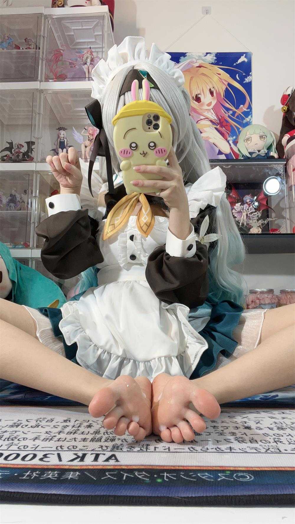 白栎Shirly - 崩坏：星穹铁道 流萤女仆 [66P/8V/1.06G]（2）