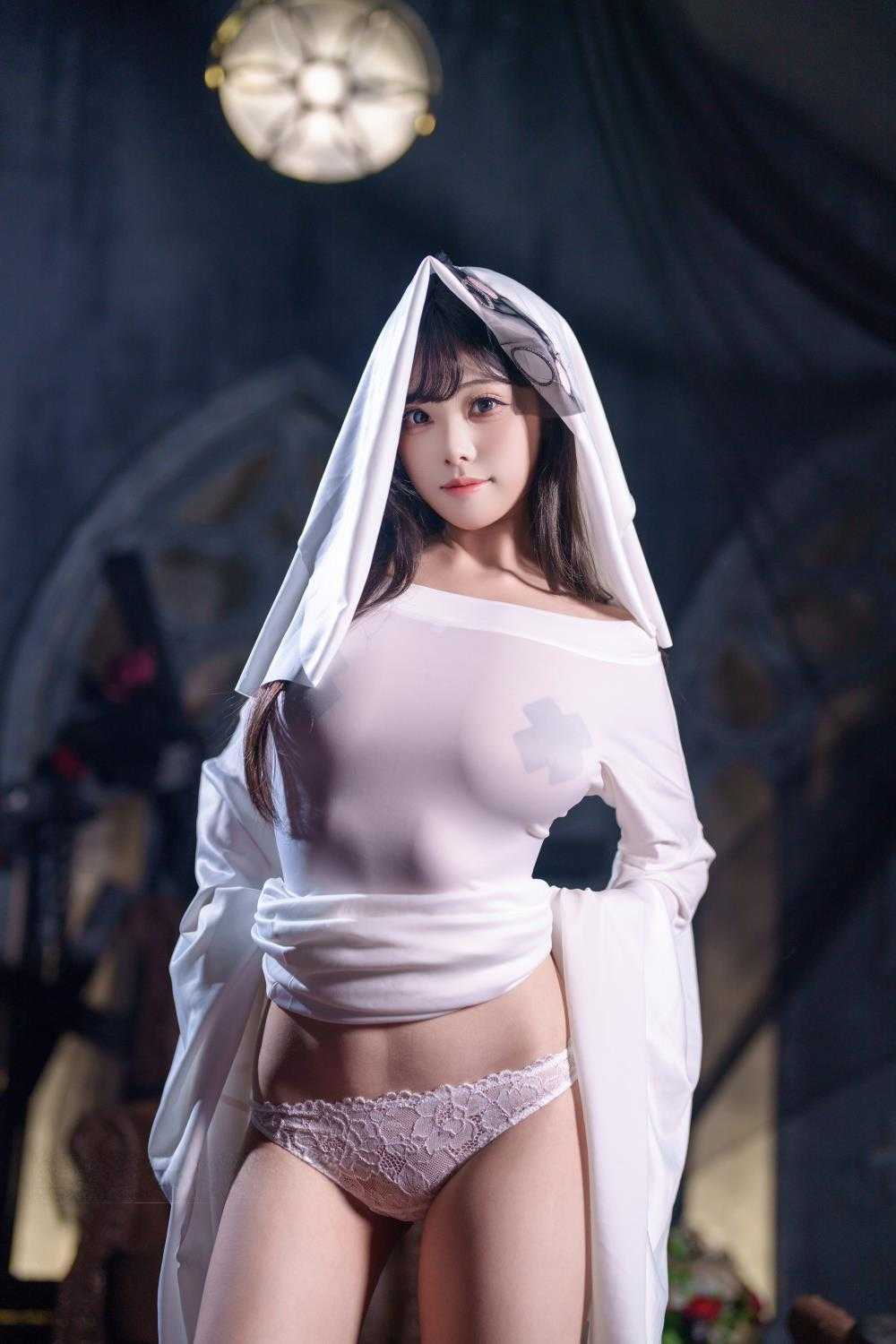 蜜汁猫裘 - 幽灵娘 [66P/2V/2.57G] 2