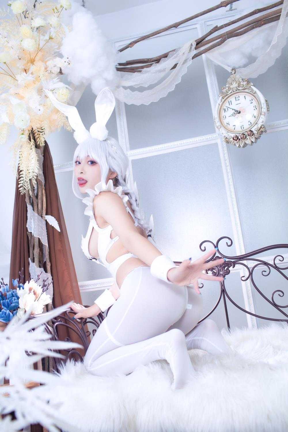 [洛璃LoLiSAMA] 碧蓝航线 花园 兔女郎 [52P/531M] 2