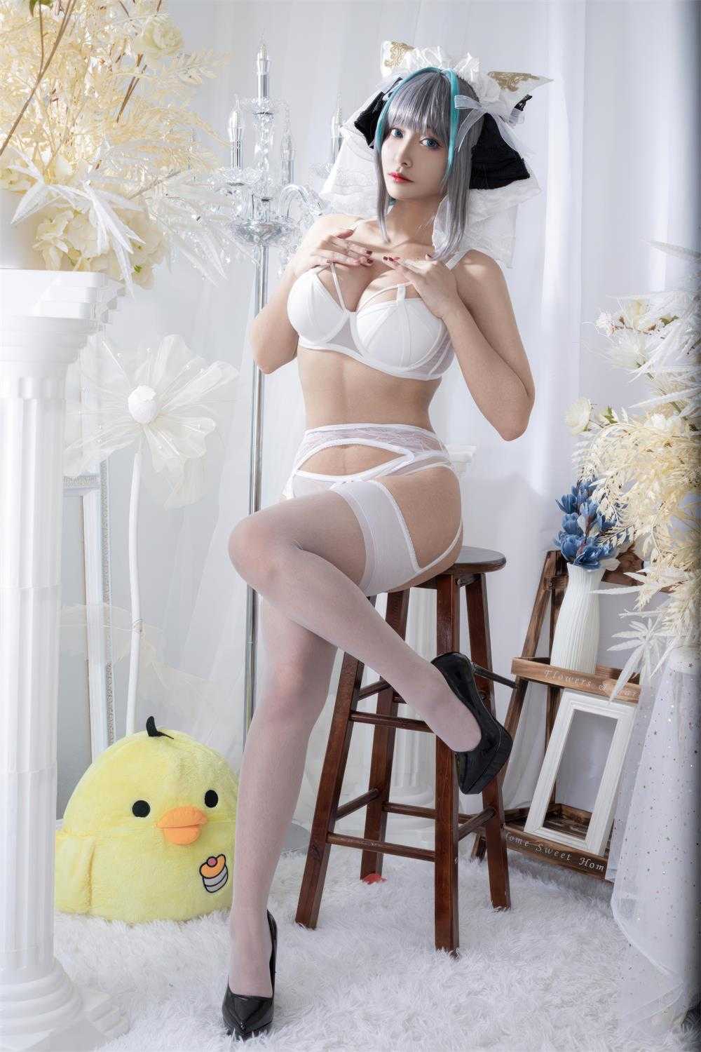 [洛璃LoLiSAMA] 碧蓝航线 柴郡 同人内衣 [66P/524M] 2