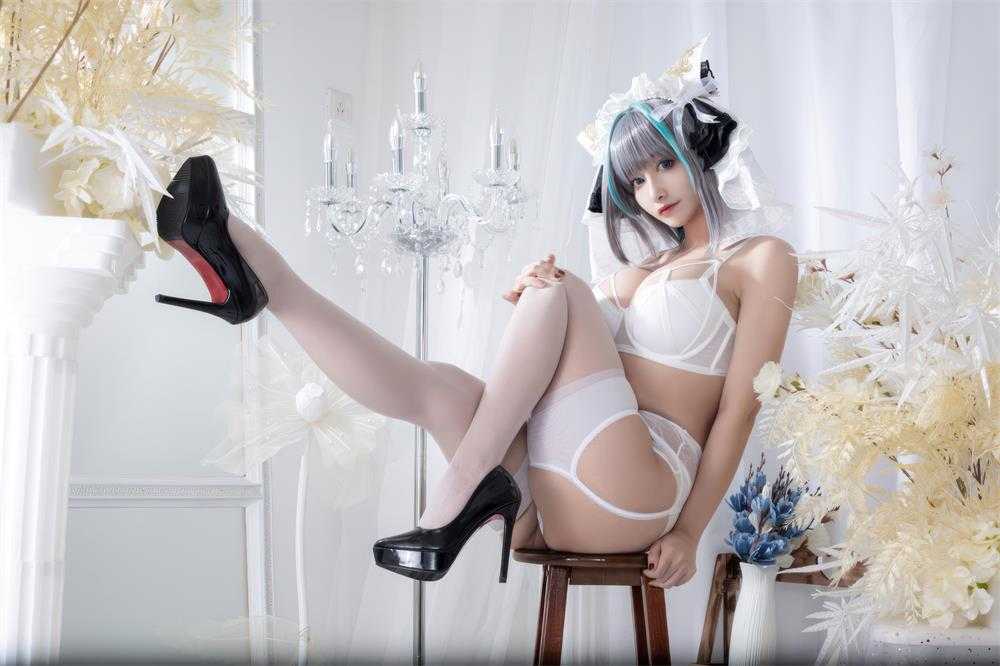 [洛璃LoLiSAMA] 碧蓝航线 柴郡 同人内衣 [66P/524M] 3